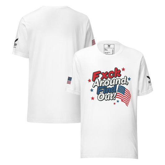 Red, White, and Try Me T-Shirt